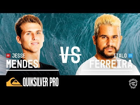 Italo Ferreira vs. Jesse Mendes - Round of 32, Heat 16 - Quiksilver Pro France 2019