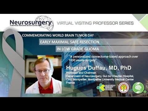 VVP series #2 : Early Maximal Safe Resection In Low Grade Glioma