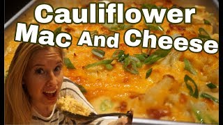 Keto Bacon Cauliflower Mac and Cheese