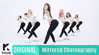 [Mirrored] RAINBOW(레인보우) _ Whoo Choreography(거울모드 안무영상)_1theK Dance Cover Contest