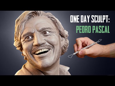 One Day Sculpt: Pedro Pascal - The Unbearable Weight of Massive Talent