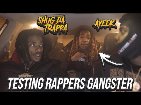 TESTING SHUG DA TRAPPA AND AYEEK’S GANGSTER TO GET THEIR REACTION! *GONE EXTREMELY WRONG*