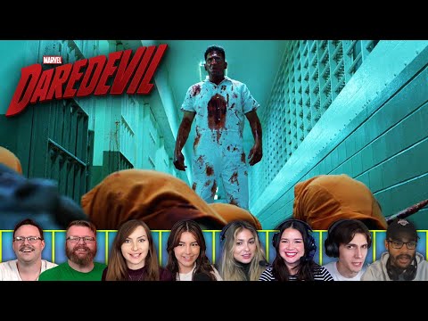 Reactors Reactions to the FRANK CASTLE FIGHTS INMATES | Daredevil 2x9 'Seven Minutes in Heaven'