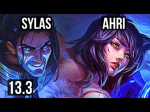 SYLAS vs AHRI (MID) | 68% winrate, 5/0/1 | KR Master | 13.3