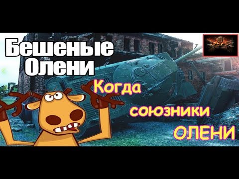 World Of Tanks 2019, когда союзники олени!