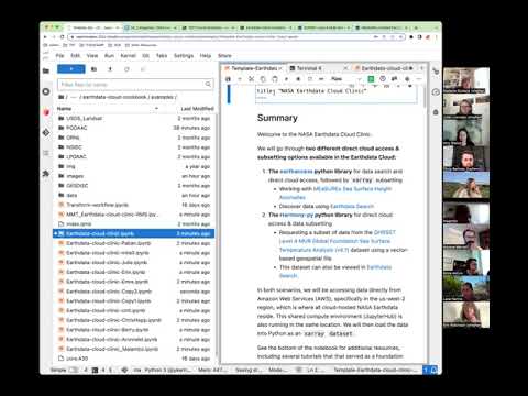 Nasa Openscapes Earthdata Cloud Clinic