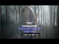 Run - Leona Lewis KARAOKE Instrumental (Male Key) Nada Pria