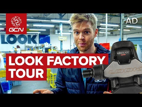 How Are Carbon Bike Pedals Made? | Look Cycle Factory Tour
