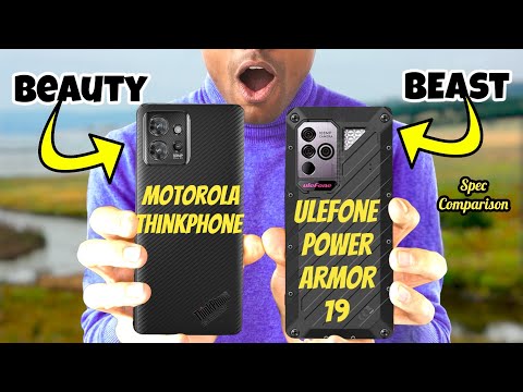 Motorola thinkphone (VS) Ulefone Power Armor 19 - Motorola made a rugged phone 😂  | moto think phone