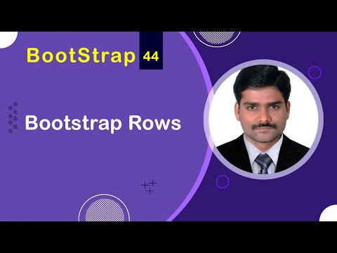 Bootstrap Rows | Bootstrap Grid System | Bootstrap 5 Tutorial 44 🚀