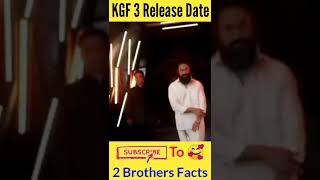 KGF chapter 3 Release Date 😱 || Yash Talking About KGF 3 #shorts #kgf3