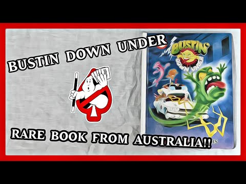 The Real Ghostbusters in Bustin Down Under - Rare print on demand book from Australia!