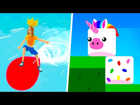 LEVEL UP Balloon Rush 3d, Stacky Bird - 1⭐Max Level Gameplay Walkthrough Moblie