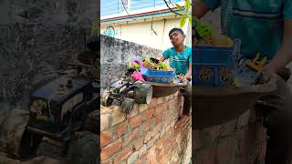 bacchon khilaune la lo ghadi 😂 #automobile #gadiwaladj #toys #toyswala #minitractor #tranding #dj