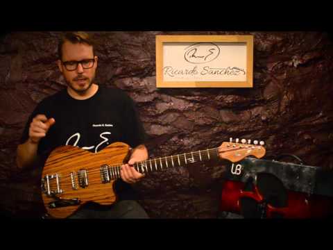Luke Sullivant custom guitar and demo