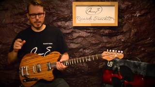 Luke Sullivant custom guitar and demo