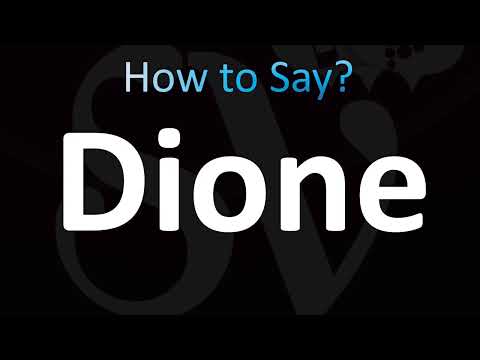 How to Pronounce Dione (CORRECTLY!)