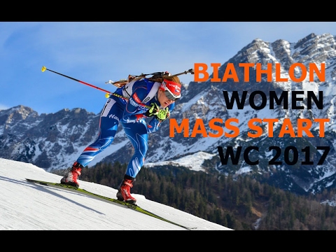 BIATHLON WOMEN MASS START 19.02.2017 World Championships Hochfilzen (Austria)
