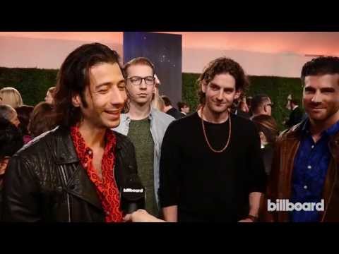 Magic! on the Latin GRAMMY Awards Red Carpet 2014