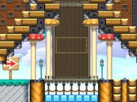 Invisible Block Harbor ⭐️ by Brett ⭐️ SUPER MARIO MAKER Raw GAMEPLAY