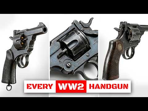 Every WW2 Handgun Ranked — WORST to BEST