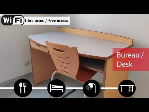 Logement T1 de 30m² - Résidence LA VARENDE - ROUEN -Crous Normandie