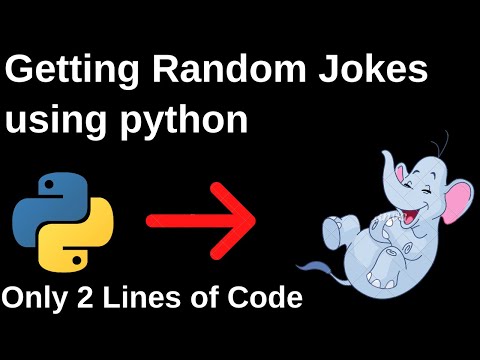 Getting Random Jokes Using Python