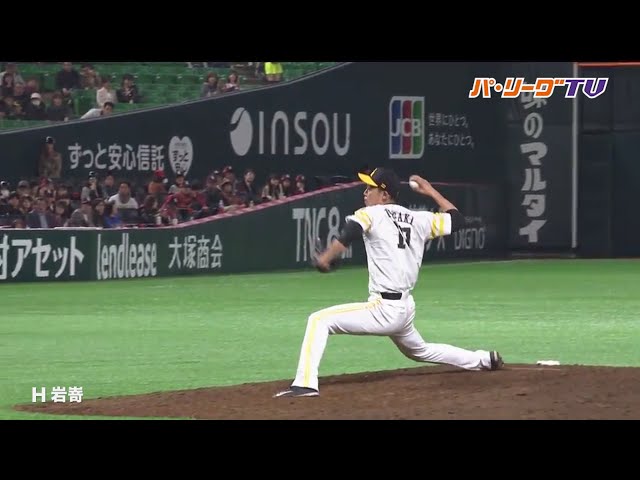 ホークス・岩嵜 圧巻の3K締め