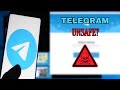 TELEGRAM IS UNSAFE DOWNLOAD MOVIES FROM TELEGRAM IS SAFE