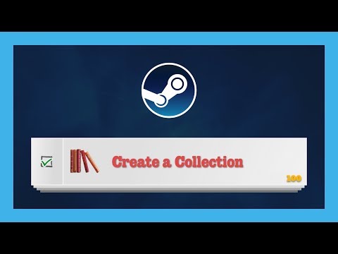 How to complete "Create a Collection" Steam Winter Sale Quest