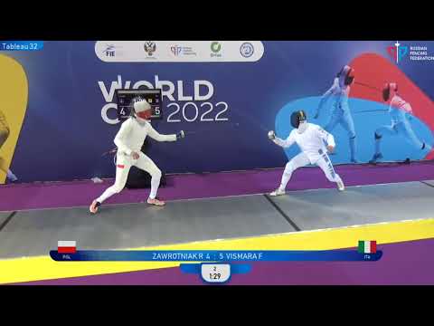 Sirius Epee 2022, ME Ind T32 Vismara ITA - Zawrotniak POL