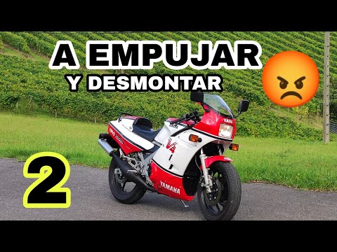 2 DESAFÍO YAMAHA RD 500😬 ME DEJA TIRADO😡 DESMONTO EL CARENADO 🛠️ Empiezo bien…..