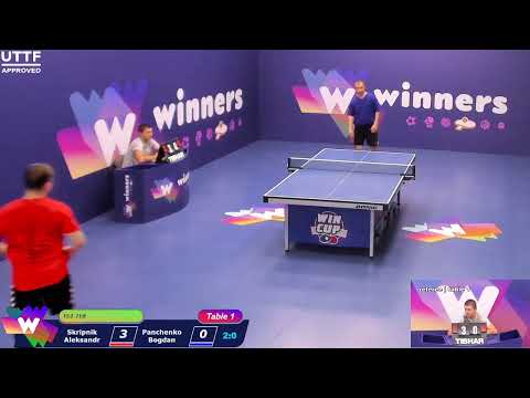 WINners CUP table 1 10.09 Skripnik Aleksandr - Panchenko Bogdan 13:00