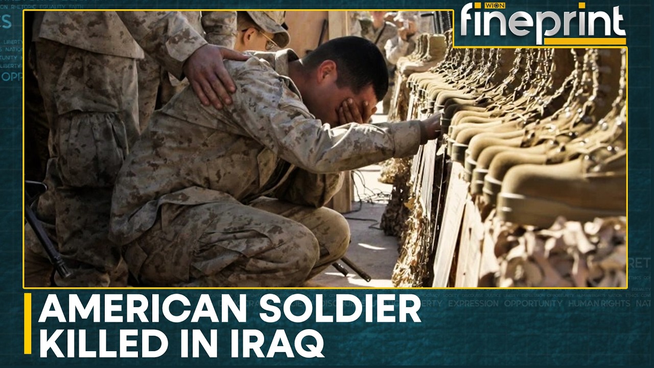 US Soldier Killed in Training Accident in Iraq; Iraq Blames Iran for Base Strike | WION FINEPRINT