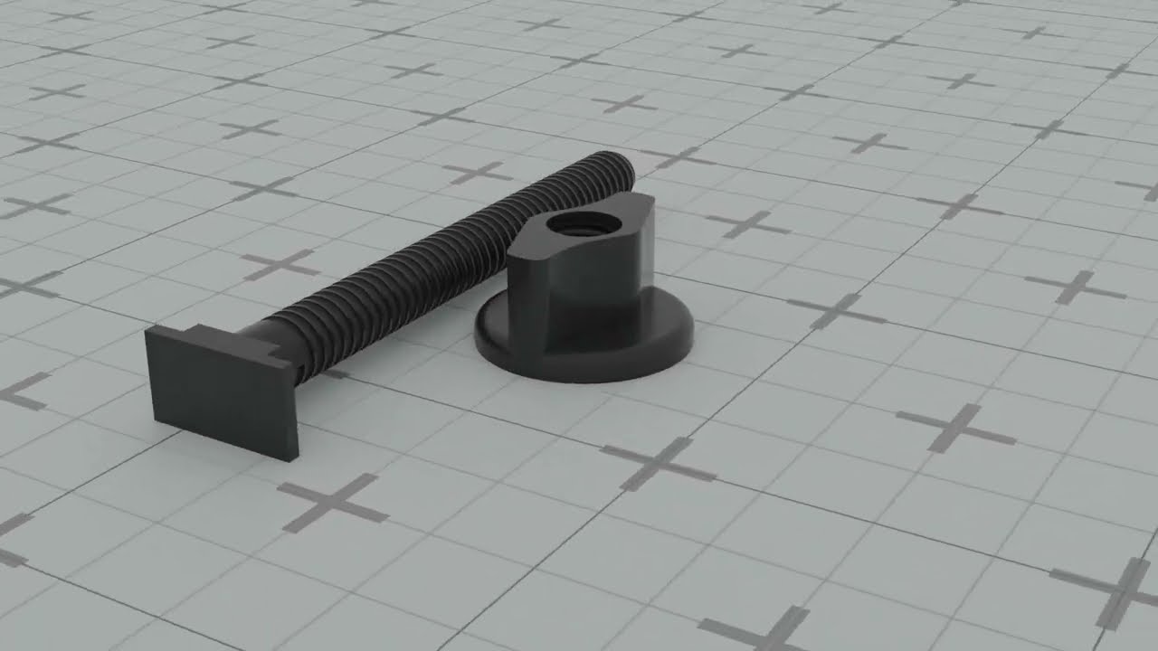 Parafuso do assento do vaso sanit&aacute;rio Modelo de Impressão 3D