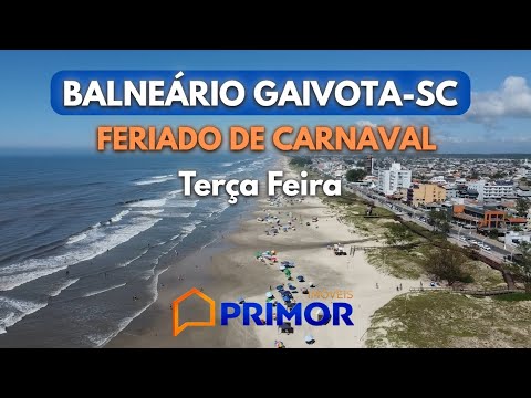 Balneário Gaivota-SC Feriado de Carnaval Terça-feira 🏖🌊 #praia #drone #portugal 