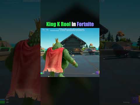 King K Rool in Fortnite! #fortnite #supersmashbrosultimate #donkeykong