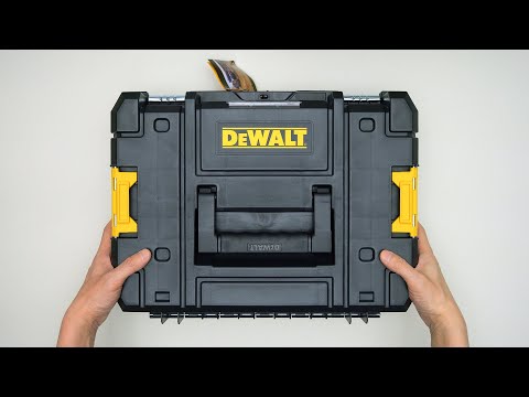 DEWALT TSTAK II Flat Top Tool Box Unboxing