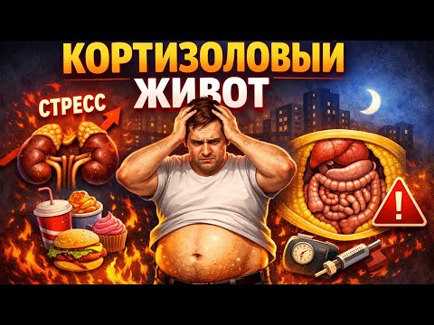 Почему растет живот от стресса и как это остановить