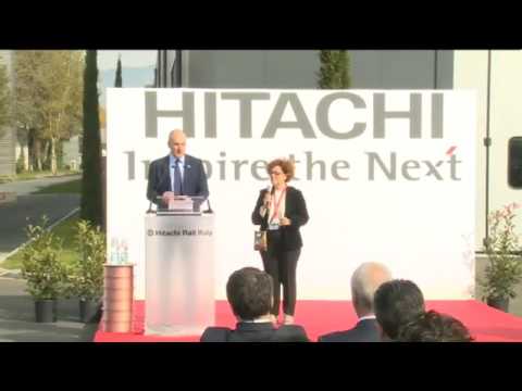 Pistoia - Renzi alla Hitachi Rail Italy (17.10.16)