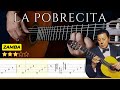 LA POBRECITA (Zamba) 🎸 Atahualpa Yupanqui || Tutorial para Guitarra Clásica + TABS