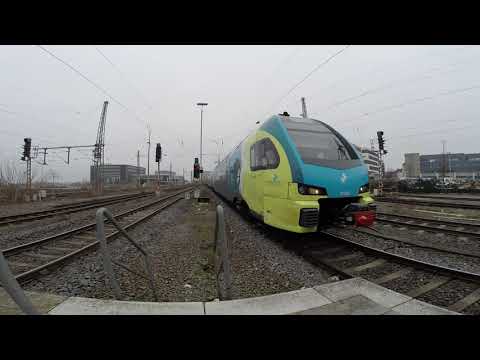 WestfalenBahn Linie RE 70 aus Braunschweig – Ankunft in Bielefeld