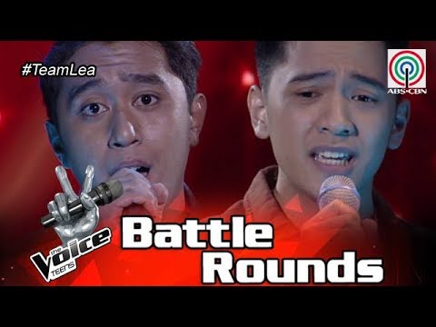 The Voice Teens Philippines Battle Round: Brandon vs. Franz - Hiling