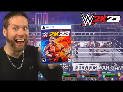 My WWE 2K23 Debut LIVE STREAM!