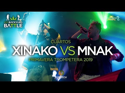 XINAKO vs MNAK. 4os Primavera Trompetera. 420 Backyard Battle 2019