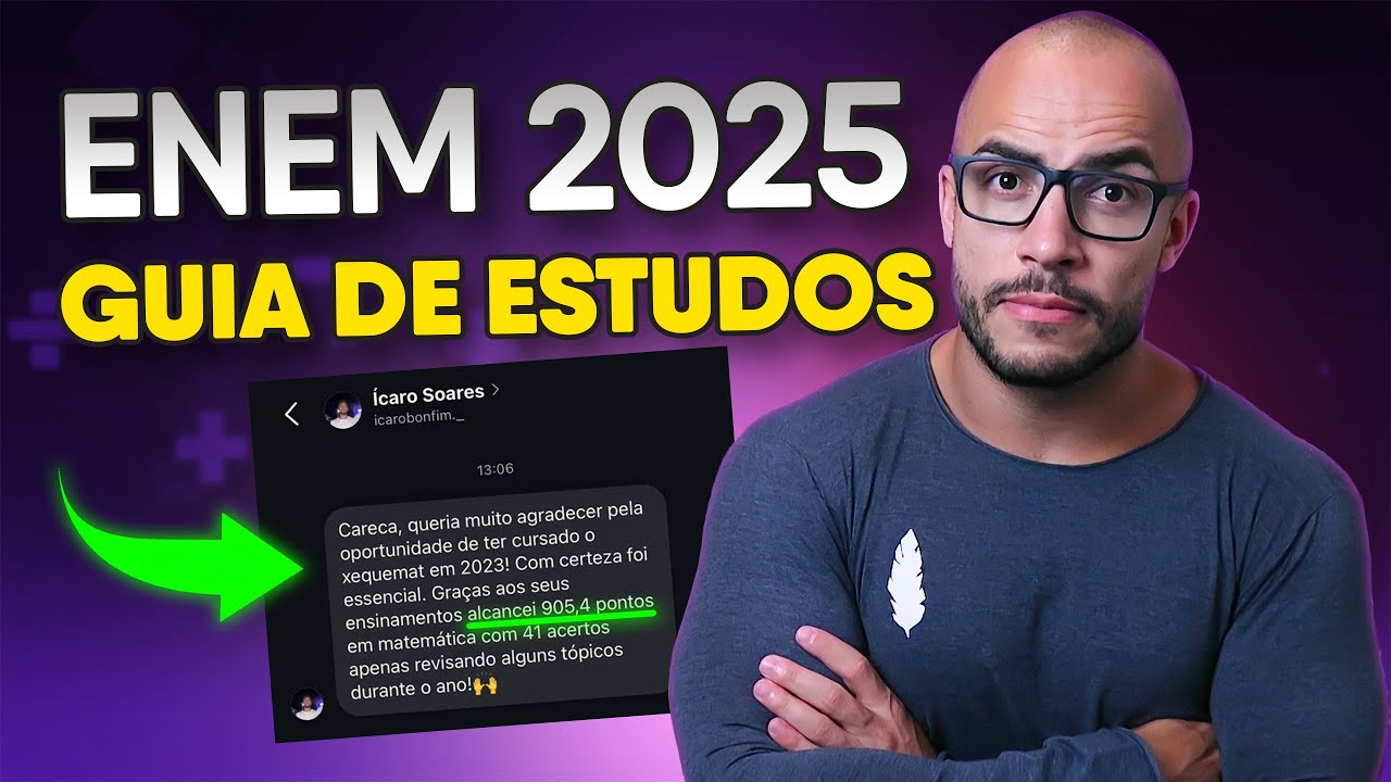 COMO COMEÇAR A ESTUDAR PARA O ENEM 2025 | O QUE NINGUÉM VAI TE DIZER