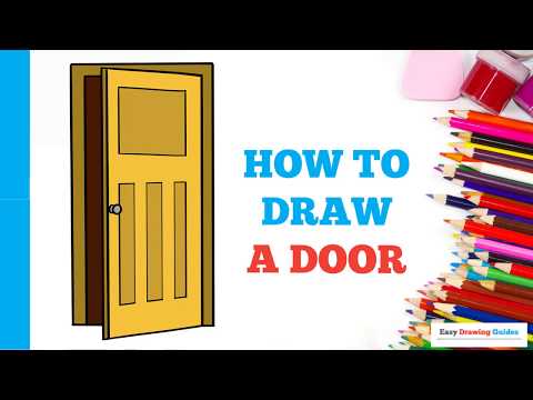 How to Draw a Door in a Few Easy Steps: Drawing...