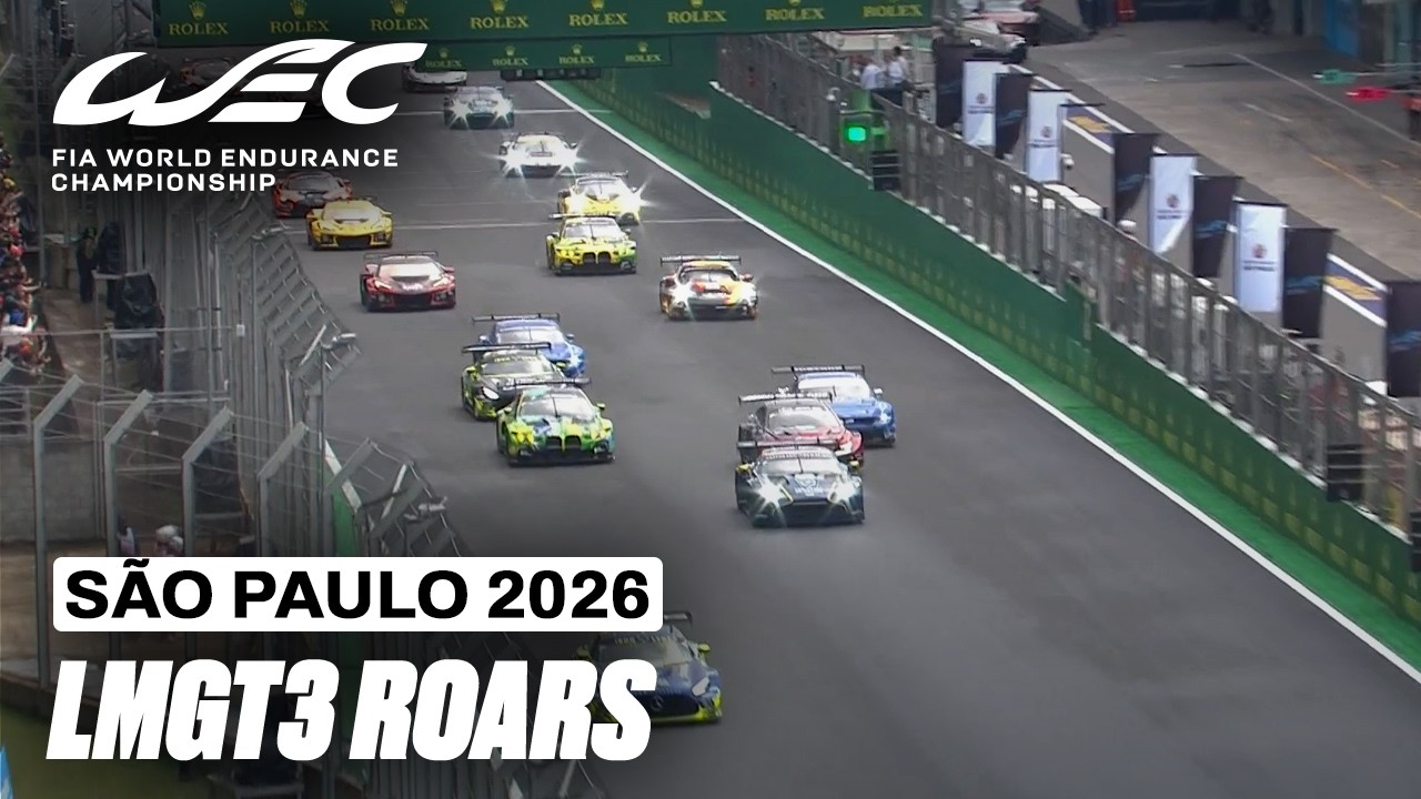 LMGT3 Roars Into Life at São Paulo | Rolex 6 Hours of São Paulo 2026 | FIA WEC