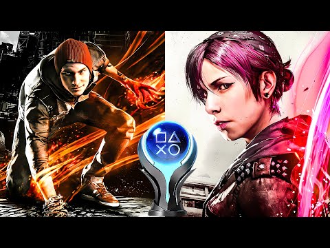 INFAMOUS Second Son & First Light - 100% Platinum Walkthrough No Commentary