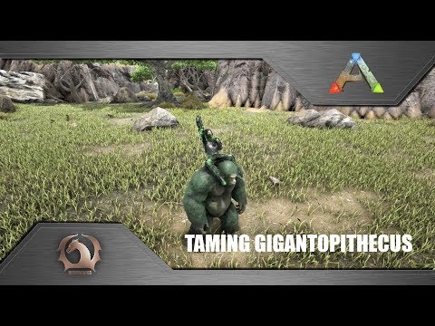 Ark Survival Evolved - Taming Gigantopithecus